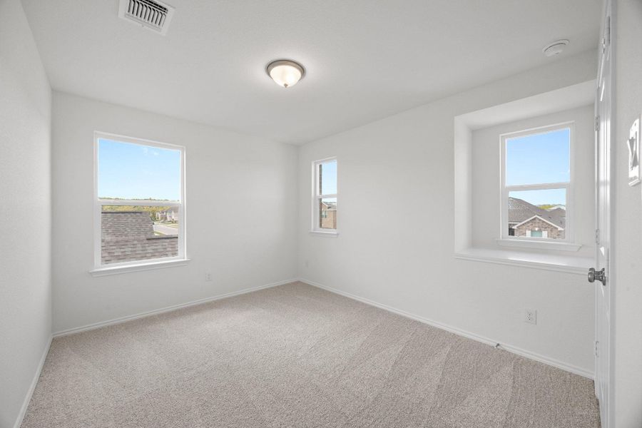 Spacious, unfurnished interior of a new home in Retreat at San Gabriel, Georgetown (Image 16). Spacious, unfurnished interior of a new home in Retreat at San Gabriel, Georgetown (Image 16).