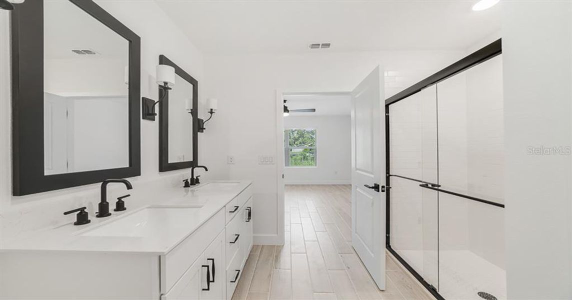 Furnished interior view inside a new home in Aspire at Marion Oaks, Ocala (Image 6). Furnished interior view inside a new home in Aspire at Marion Oaks, Ocala (Image 6).