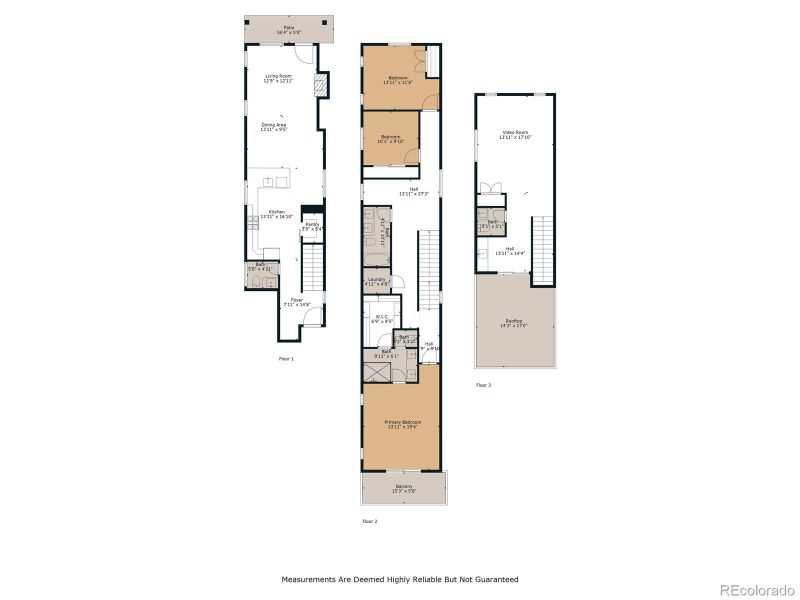 2D floor plan layout of this home in , Denver, CO (Image 5).