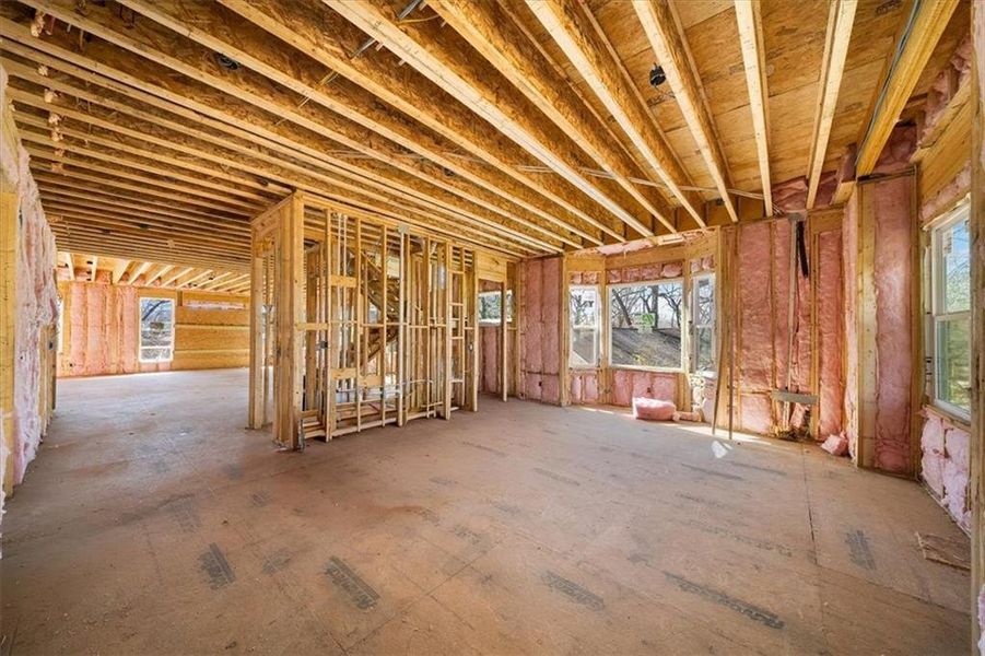 In-progress construction of a new home in , Atlanta, GA (Image 7).