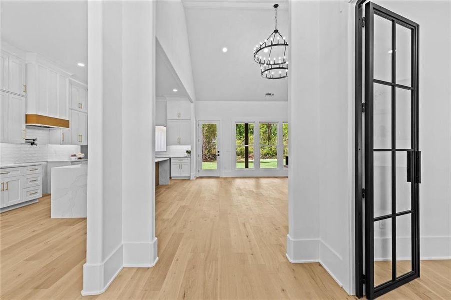 Spacious, unfurnished interior of a new home in , Monroe (Image 23).