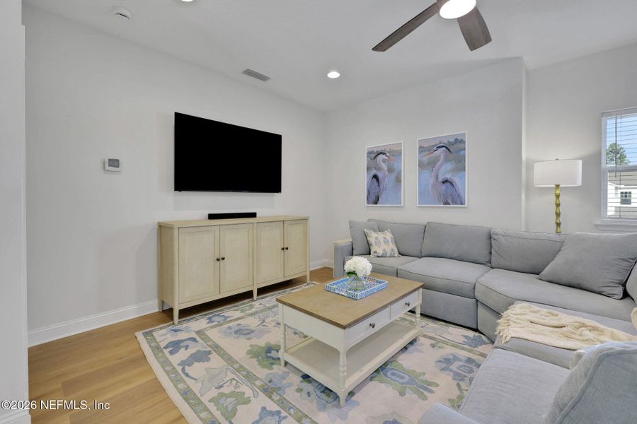 Furnished interior view inside a new home in Settler's Landing at Nocatee, Ponte Vedra (Image 9).