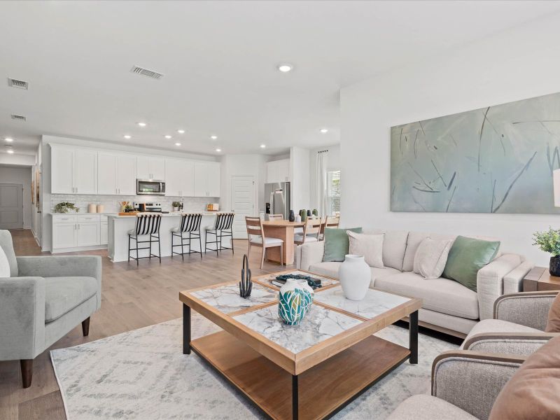 Furnished interior view inside a new home in Palmetto Place, Longs (Image 11).