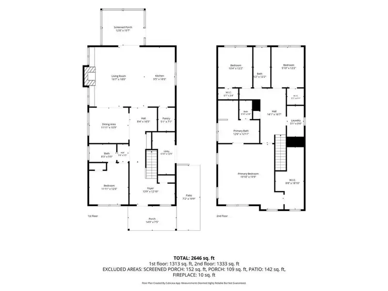 2D floor plan layout of this home in , Scottdale, GA (Image 7).