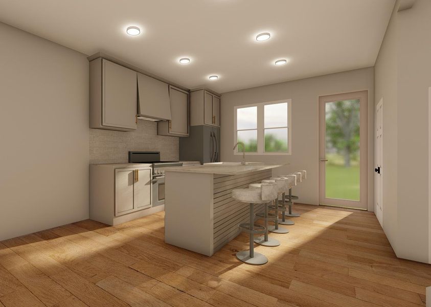 Furnished interior view inside a new home in , Summerville (Image 5).