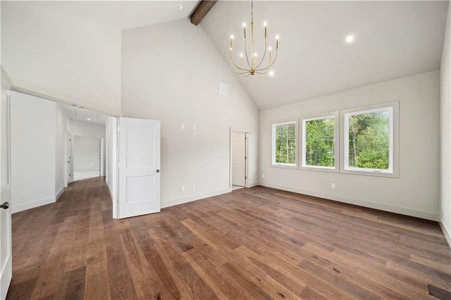Spacious, unfurnished interior of a new home in , Cumming (Image 32).