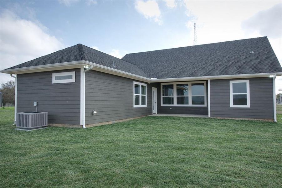 Exterior details and patio area of a home in , Sadler (Image 3).