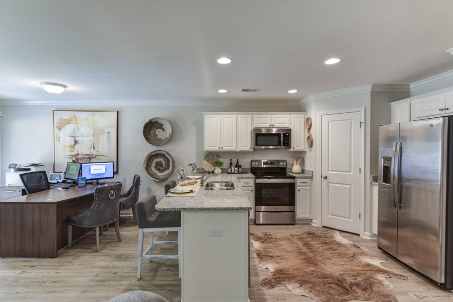 Furnished interior view inside a new home in Central Creek, Goose Creek (Image 12).