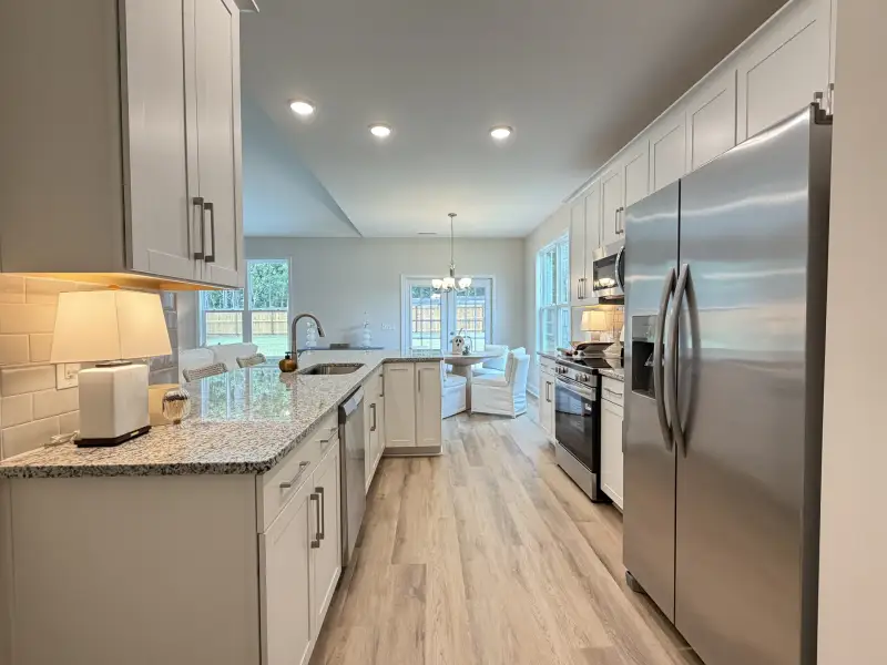 Furnished interior view inside a new home in Parkwood Estates, Leland (Image 9).