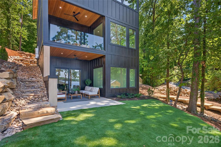 Exterior details and patio area of a home in , Norwood (Image 25).