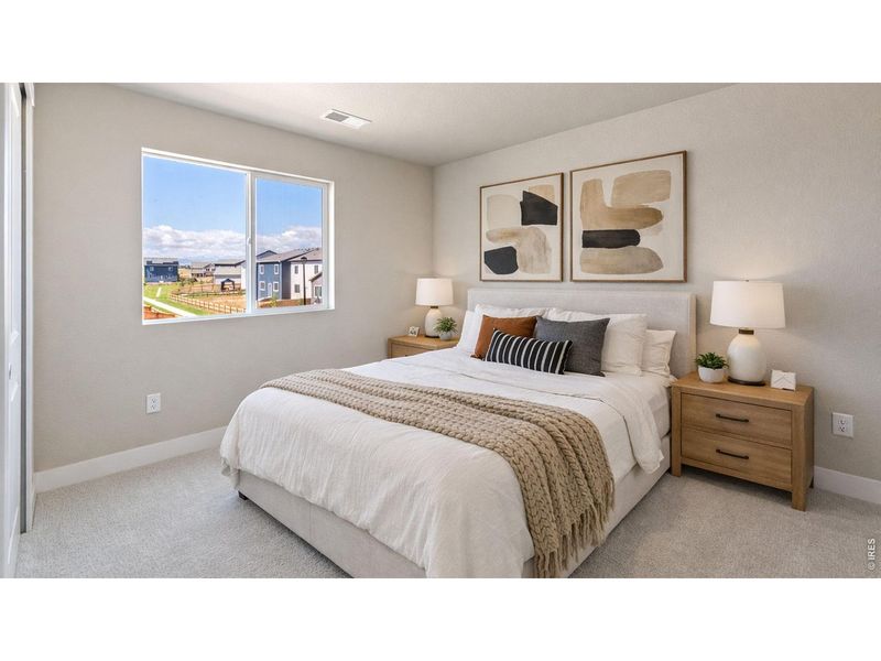 Furnished interior view inside a new home in Granary, Johnstown (Image 11).