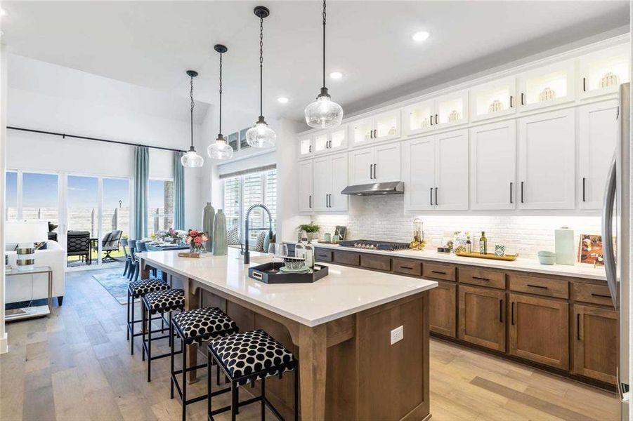 Furnished interior view inside a new home in Painted Tree, McKinney (Image 11).