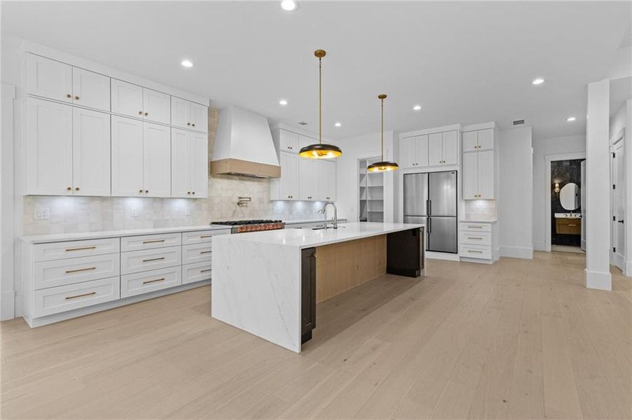 Furnished interior view inside a new home in , Dacula (Image 15).