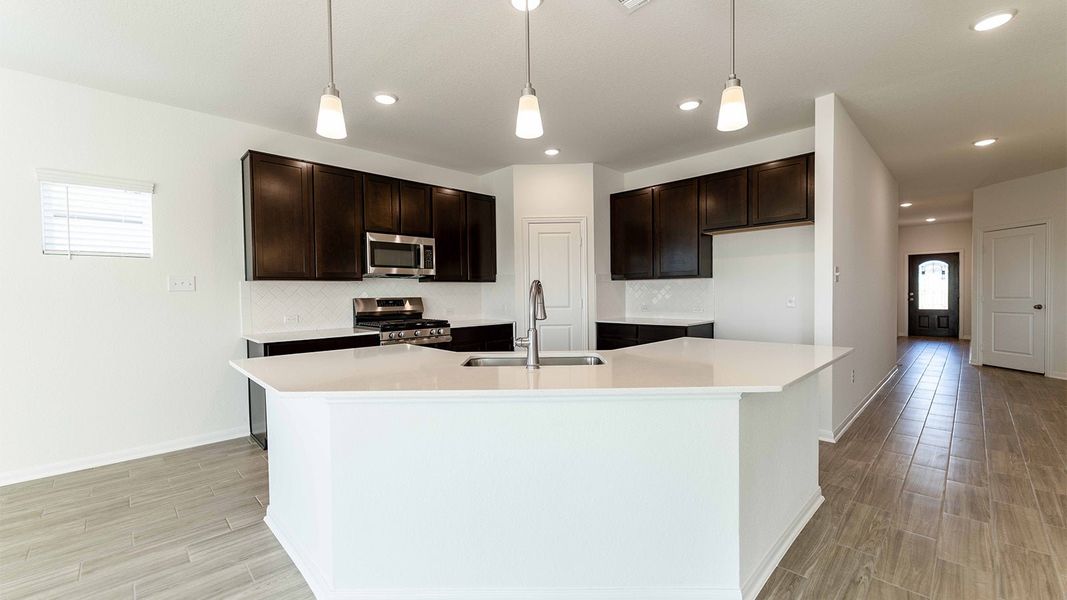 Furnished interior view inside a new home in Briarwood, Elgin (Image 5).