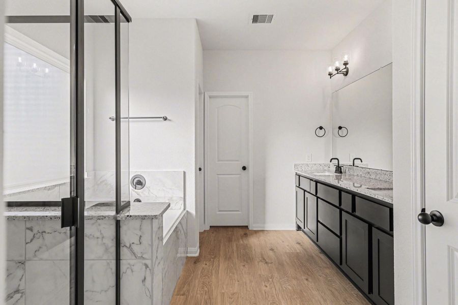 Furnished interior view inside a new home in Rose Hill Estates, Willis (Image 6).