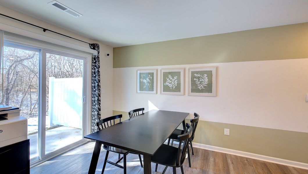 Furnished interior view inside a new home in Aberdeen Place, Asheville (Image 9).