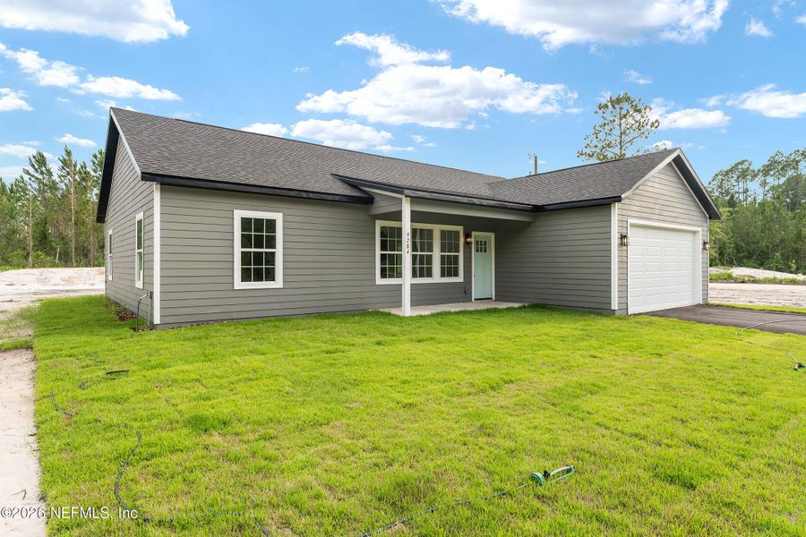 Exterior details and patio area of a home in , Hampton (Image 18).