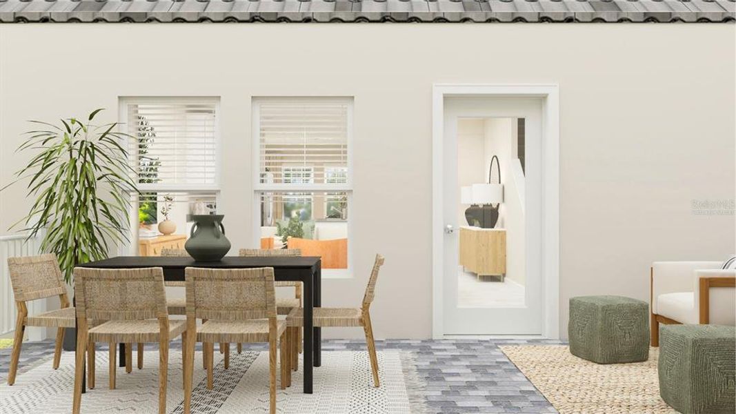 Furnished interior view inside a new home in EverBe, Orlando (Image 5). Furnished interior view inside a new home in EverBe, Orlando (Image 5).