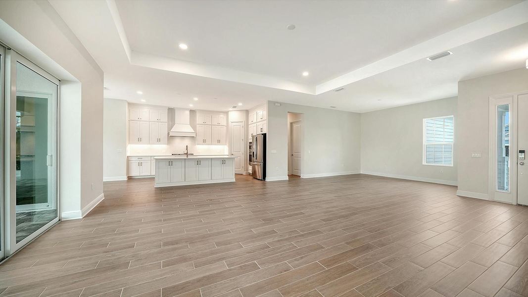 Spacious, unfurnished interior of a new home in Canoe Creek Real Estate and Homes for Sale in Parrish, FL - Neal Communities, Parrish (Image 44).