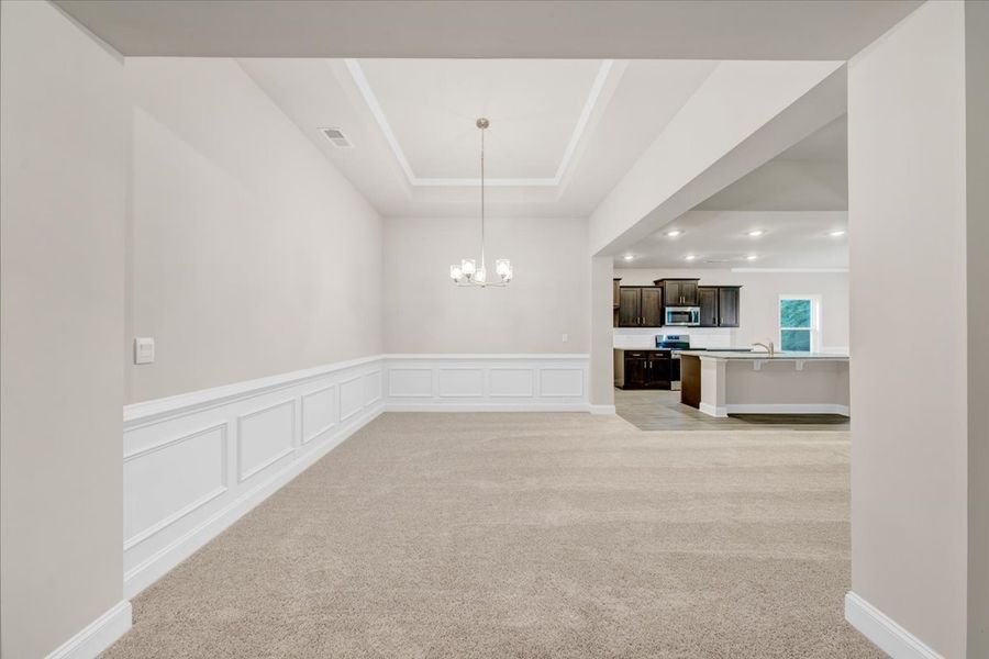 Spacious, unfurnished interior of a new home in Scarlett Place, Bowdon (Image 17).