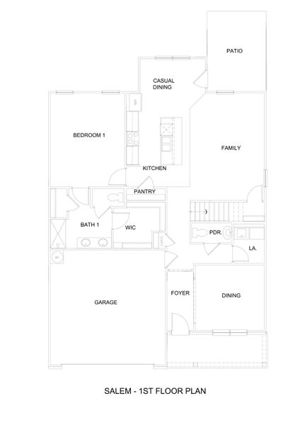 2D floor plan layout of this home in Tooley Harbor, Elizabeth City, NC (Image 3).