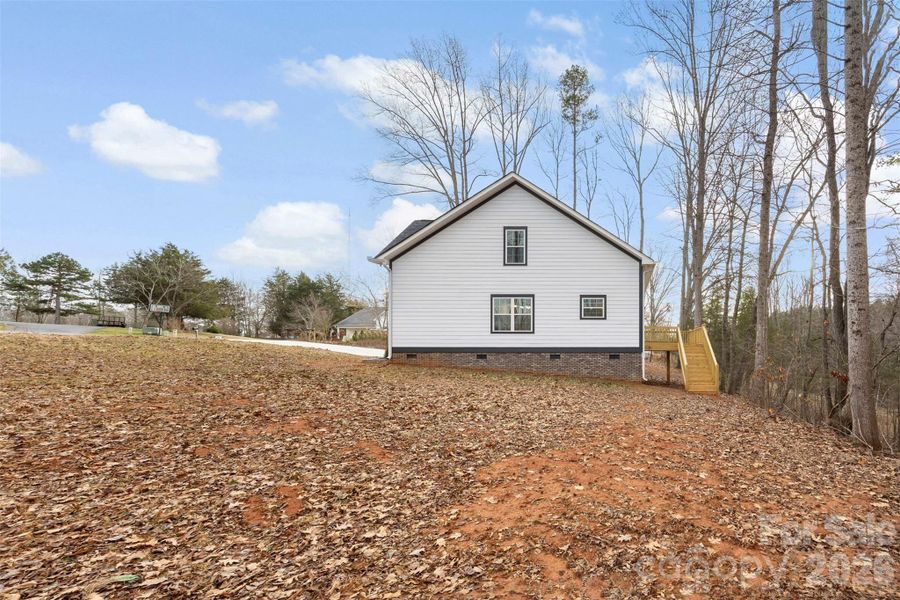 Exterior details and patio area of a home in , China Grove (Image 4). Exterior details and patio area of a home in , China Grove (Image 4).