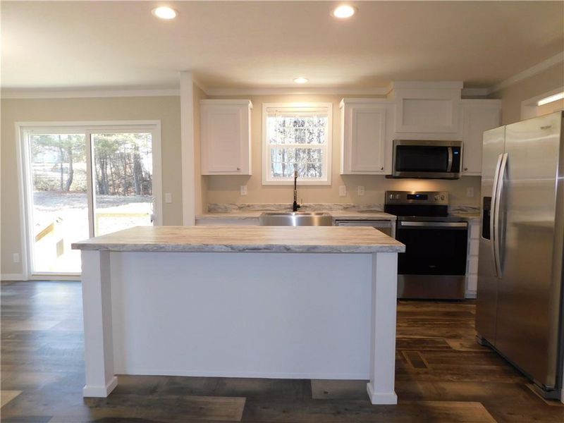 Furnished interior view inside a new home in , Dahlonega (Image 5). Furnished interior view inside a new home in , Dahlonega (Image 5).