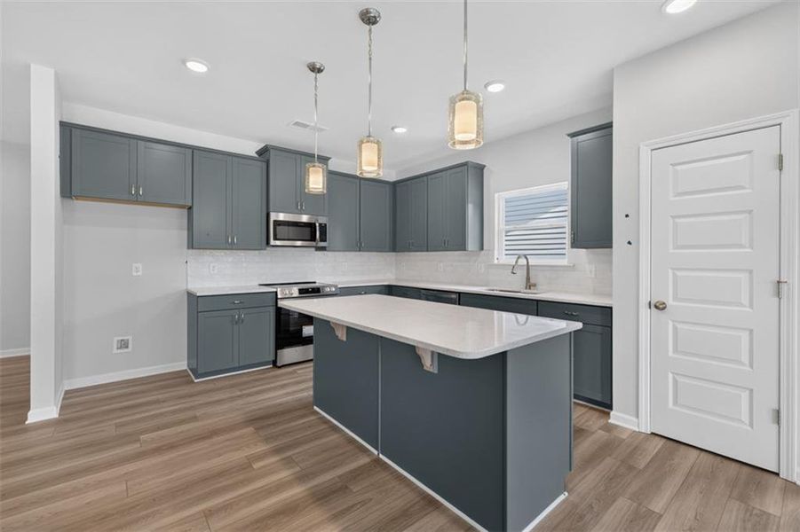 Furnished interior view inside a new home in Summerfield Place, Carrollton (Image 8).