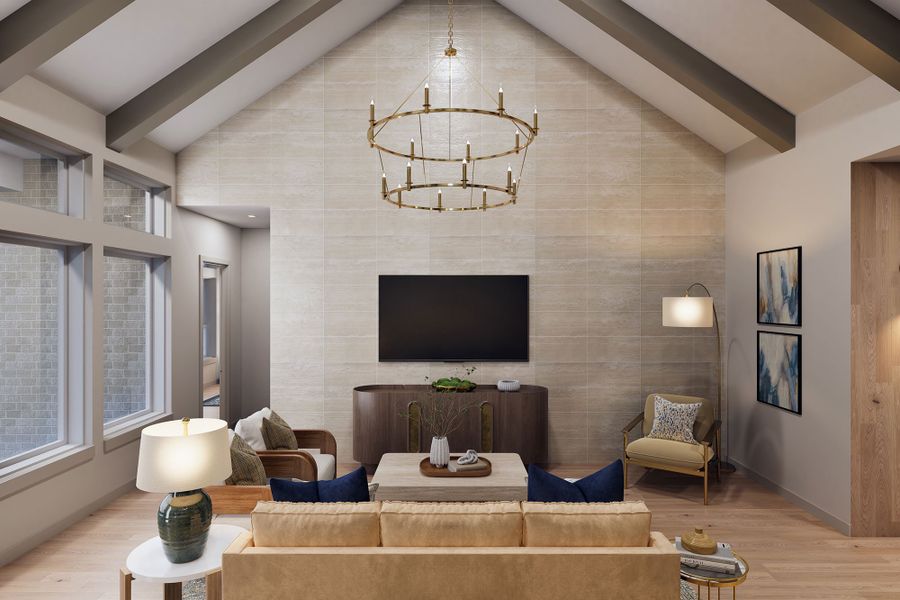 The Jacksboro - Optional Enclosed Media Room The Jacksboro - Optional Enclosed Media Room