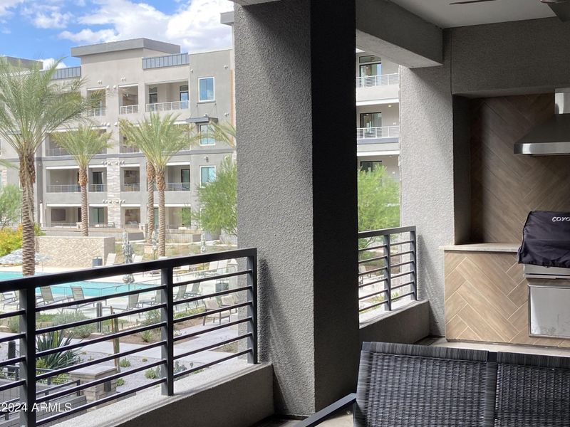 Pool View from Patio