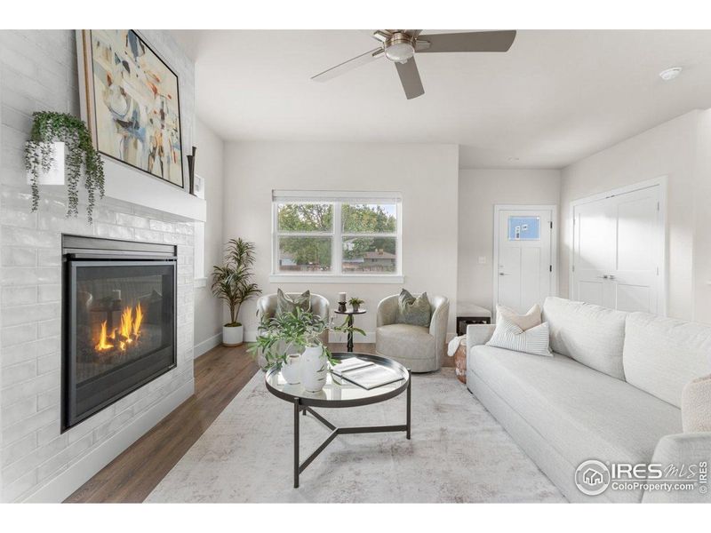 Fireplace is an Available Upgrade