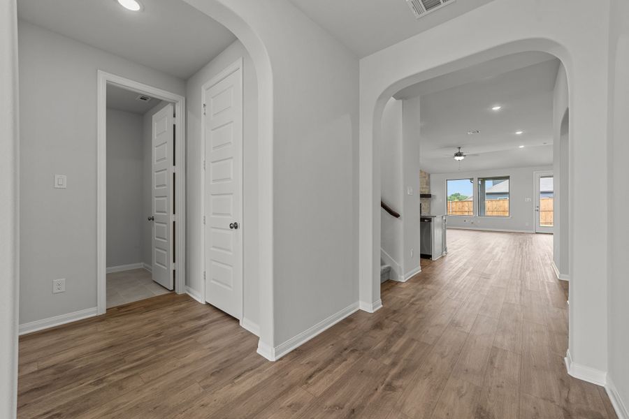 Representative unfurnished interior of a home built from the Wheeler by Cambridge Homes in Kings Way, Denton (Image 21). Representative unfurnished interior of a home built from the Wheeler by Cambridge Homes in Kings Way, Denton (Image 21).