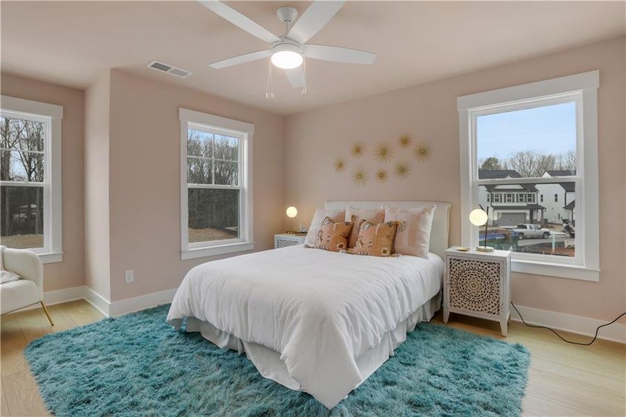 Furnished interior view inside a new home in Villas at Dawsonville, Dawsonville (Image 34).