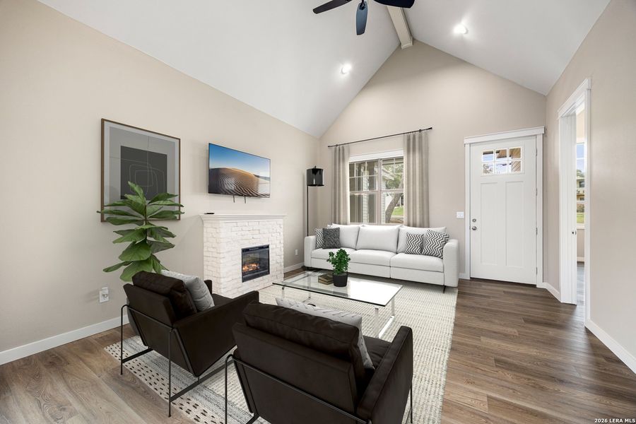 Furnished interior view inside a new home in , Canyon Lake (Image 16).