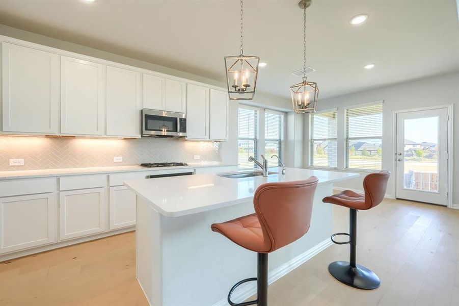 Furnished interior view inside a new home in Lilyana, Celina (Image 7).