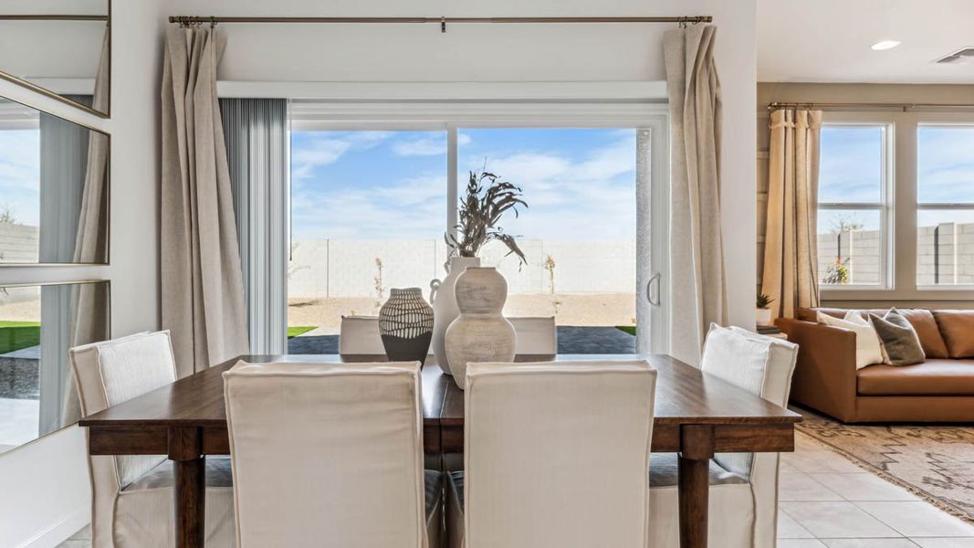 Furnished interior view inside a new home in Barnett Village, Marana (Image 13).