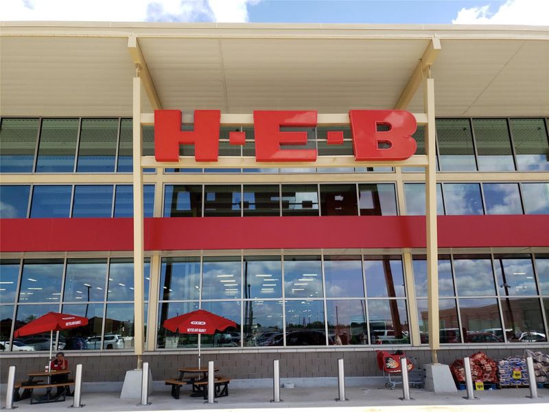 HEB is also located at Meyerland Plaza with a large selection of specialty items including a full Kosher section.