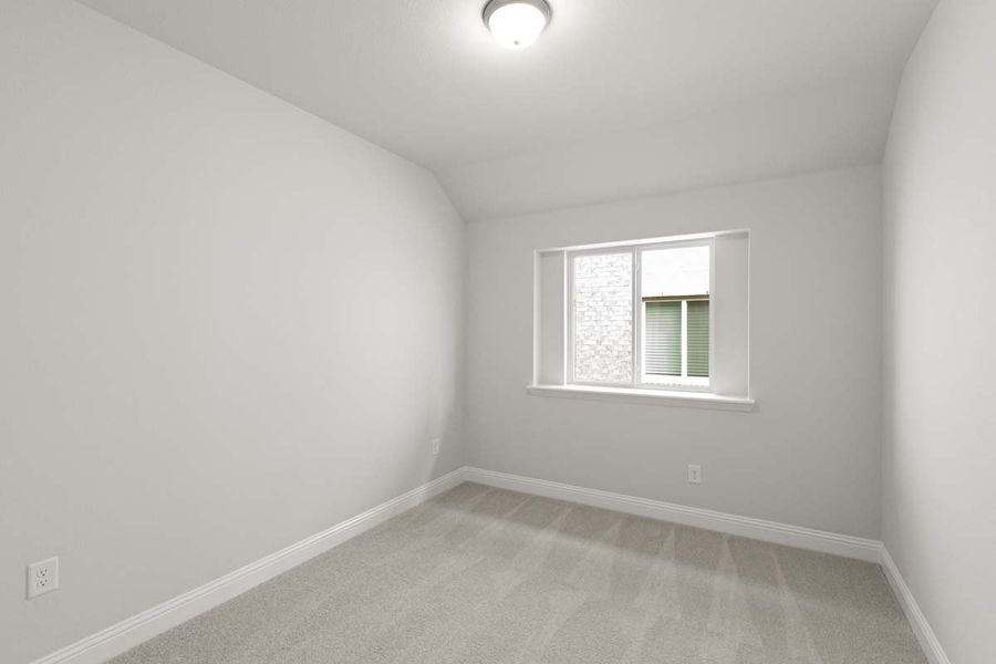 Representative unfurnished interior of a home built from the Addison II by Pacesetter Homes in Leonard Trails, Anna (Image 29).