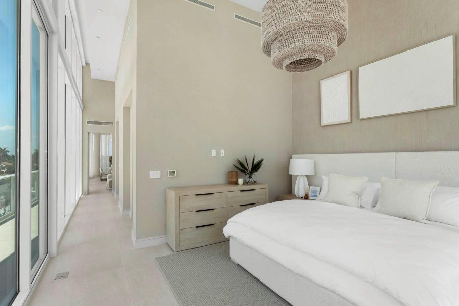 Furnished interior view inside a new home in , Fort Lauderdale (Image 4).