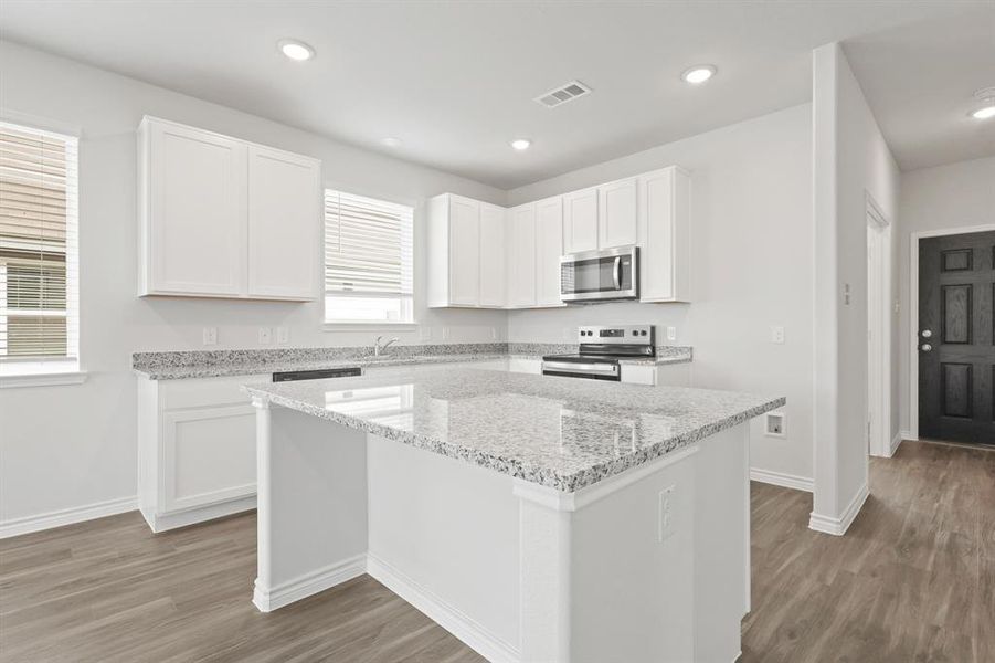 Furnished interior view inside a new home in Retreat at Fossil Creek, Fort Worth (Image 8). Furnished interior view inside a new home in Retreat at Fossil Creek, Fort Worth (Image 8).