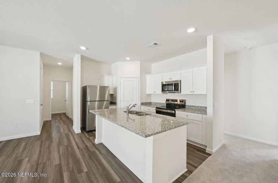 Furnished interior view inside a new home in , Palm Coast (Image 5).