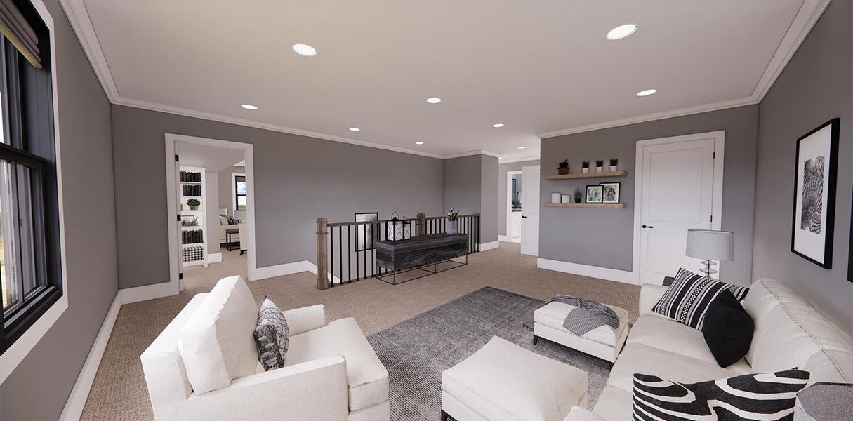 Furnished interior view inside a new home in , Lake Worth (Image 18).