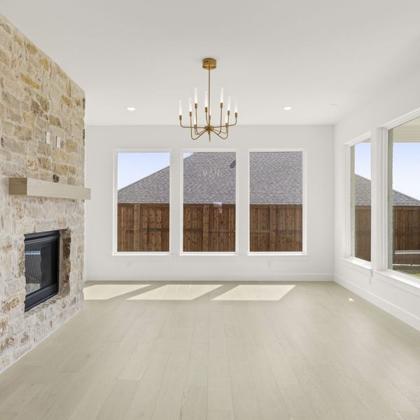 Spacious, unfurnished interior of a new home in Mustang Lakes, Celina (Image 76). Spacious, unfurnished interior of a new home in Mustang Lakes, Celina (Image 76).