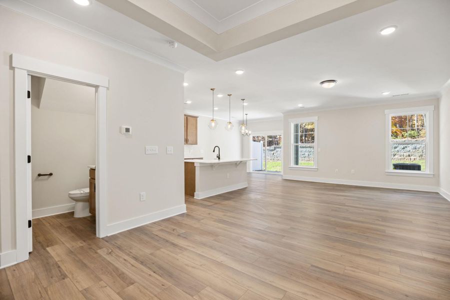 Spacious, unfurnished interior of a new home in Harbor Crossing, Greensboro (Image 18).