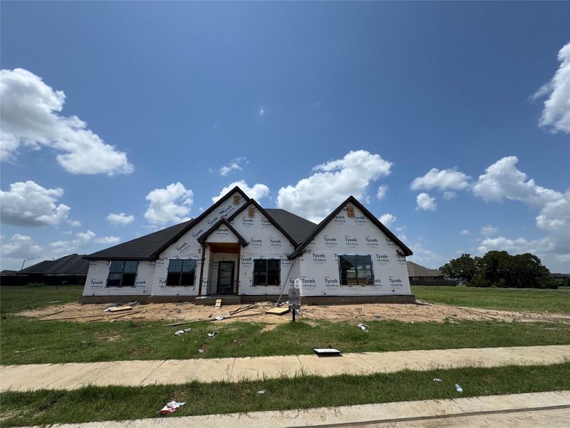 In-progress construction of a new home in , College Station, TX (Image 18).