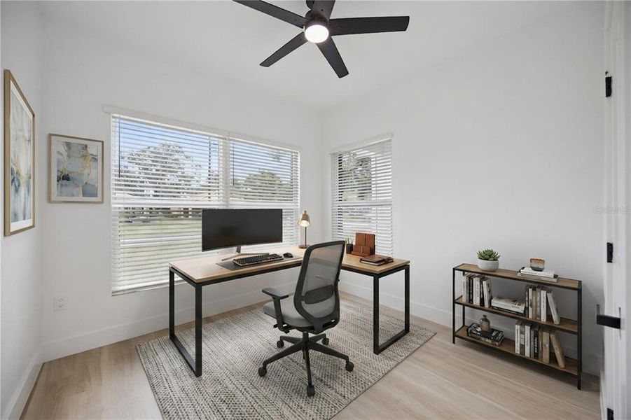 Furnished interior view inside a new home in , Oakland (Image 16). Furnished interior view inside a new home in , Oakland (Image 16).