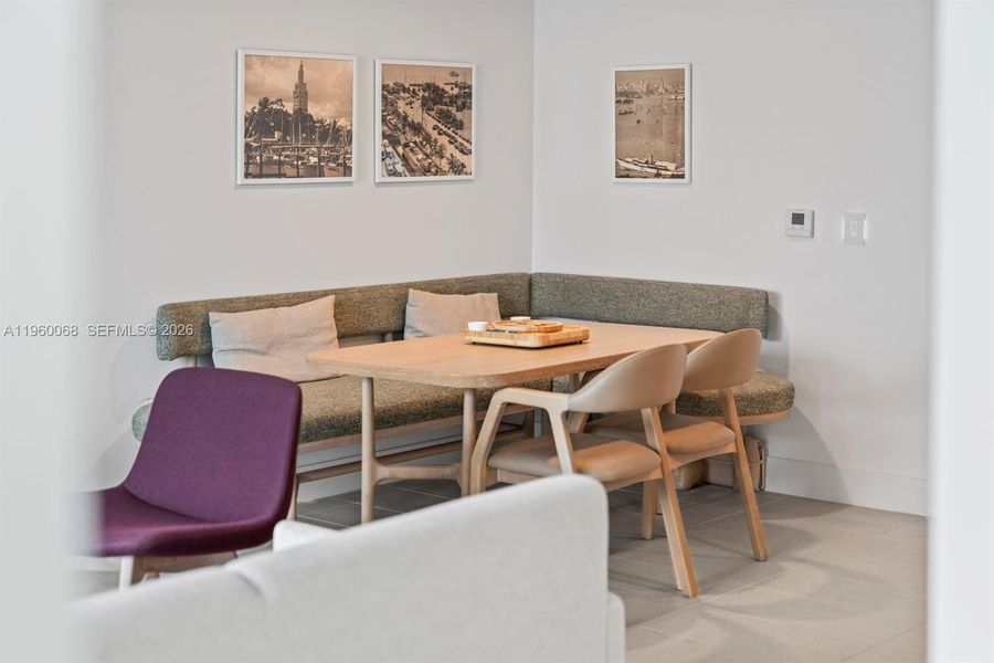 Furnished interior view inside a new home in , Miami (Image 7).