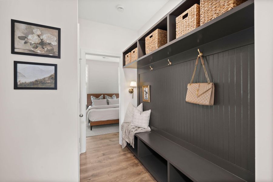 Furnished interior view inside a new home in Tidewater at Lakes of Cane Bay, Summerville (Image 41).