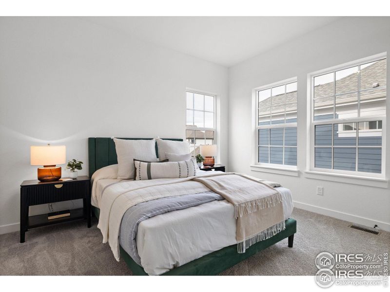 Furnished interior view inside a new home in Westerly, Erie (Image 21).