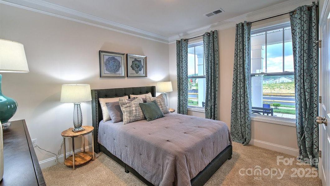 Furnished interior view inside a new home in Cantrell Hills, Hendersonville (Image 2). Furnished interior view inside a new home in Cantrell Hills, Hendersonville (Image 2).